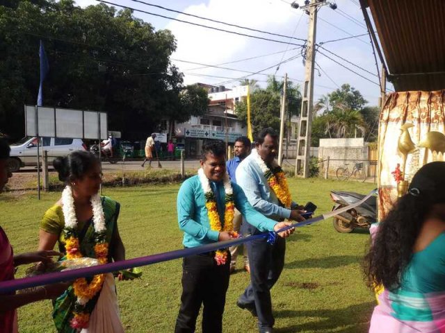 Small Enterprises Development Division’s District Fair at Vavuniya Kalaimagal Playground on 16.12.2022